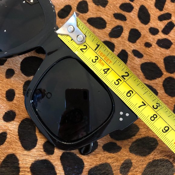 NWOT Black Oversized Unisex Style Fashion Tinted - Picture 5 of 13